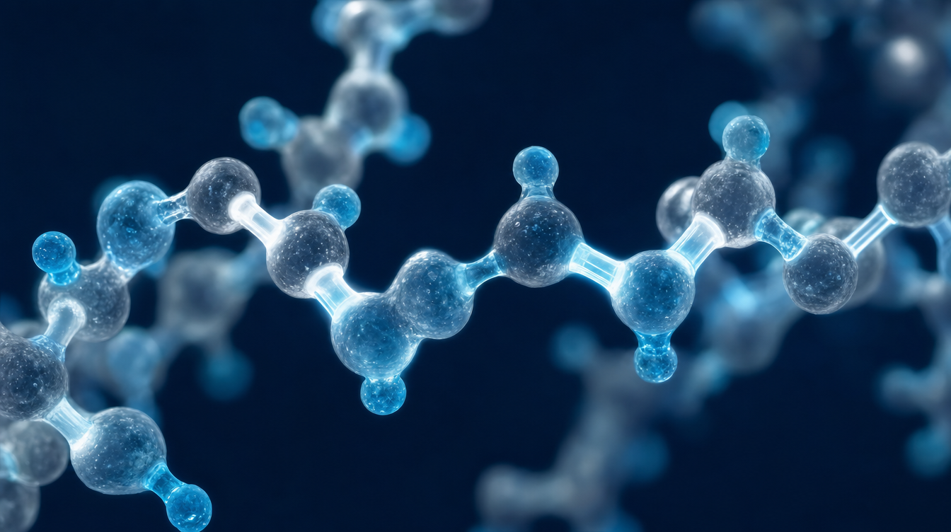 Macro visualisation of a peptide structure — TB-500 as a fragment of Thymosin Beta-4