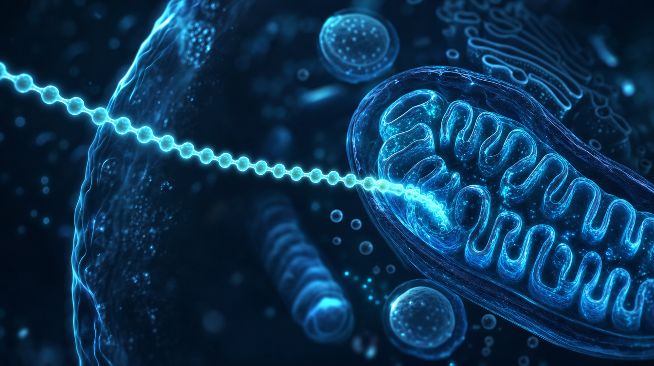 Cyan visualisation of fatty-acid transport to mitochondria — L-Carnitine research