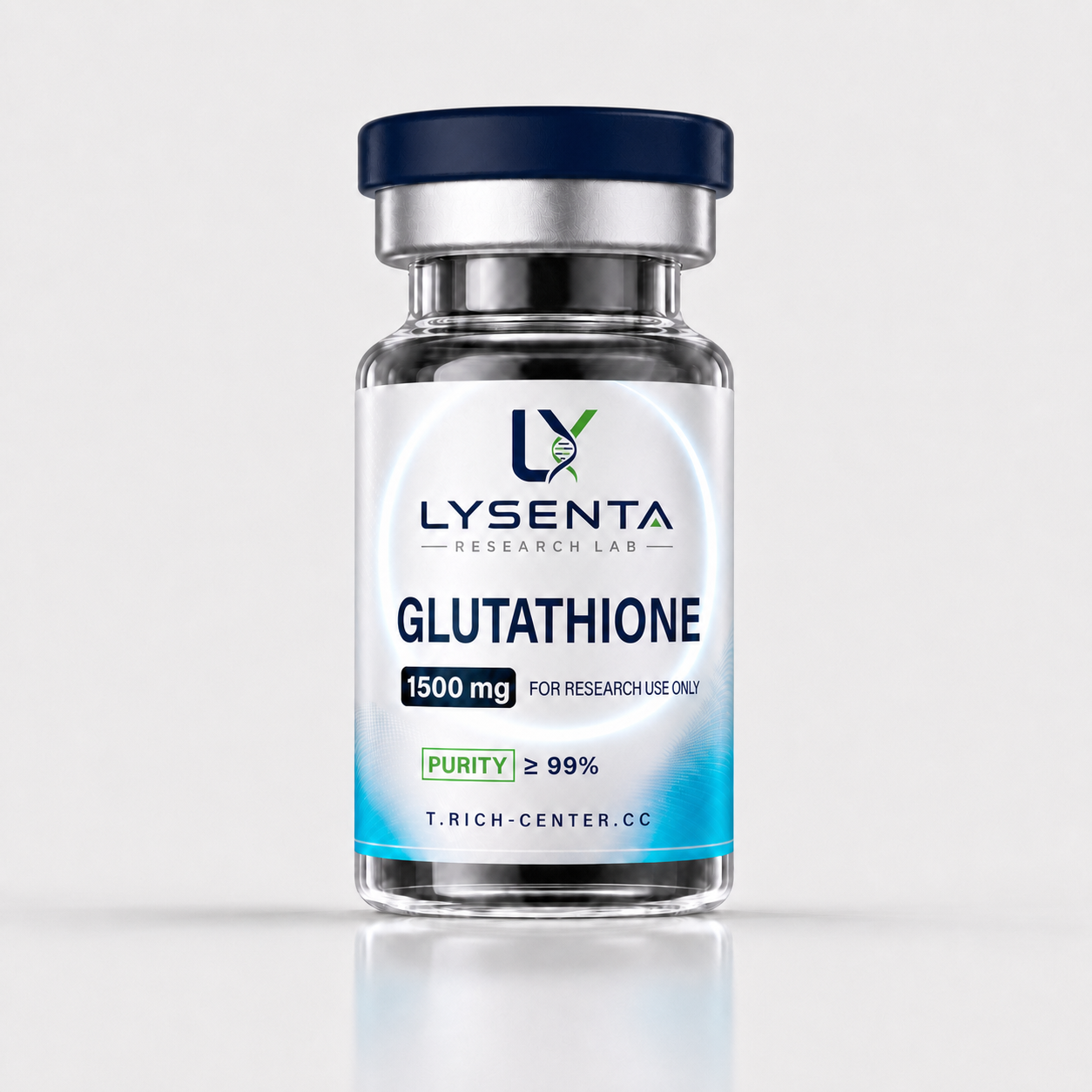 Glutathione 1500 mg antioxidant research compound vial — LYSENTA