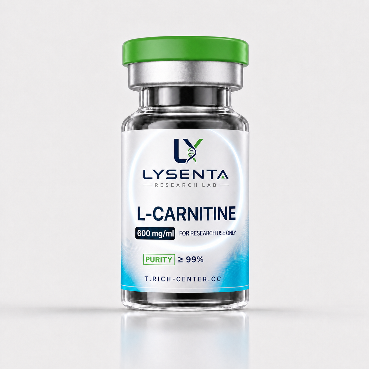L-Carnitine 600 mg/ml metabolic research compound vial — LYSENTA