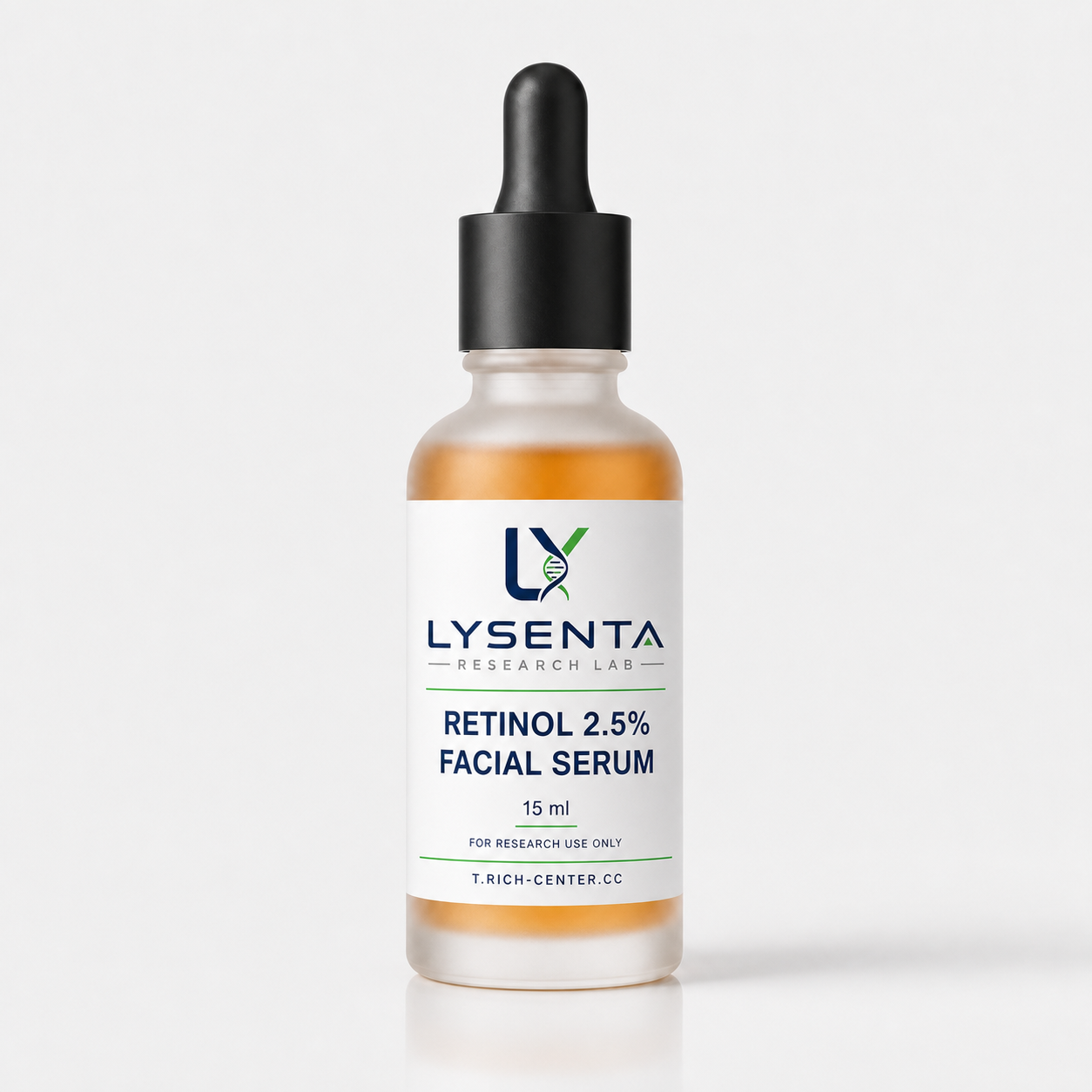 Retinol 2.5% facial serum 15 ml with vitamins C and E, hyaluronic acid and collagen — LYSENTA