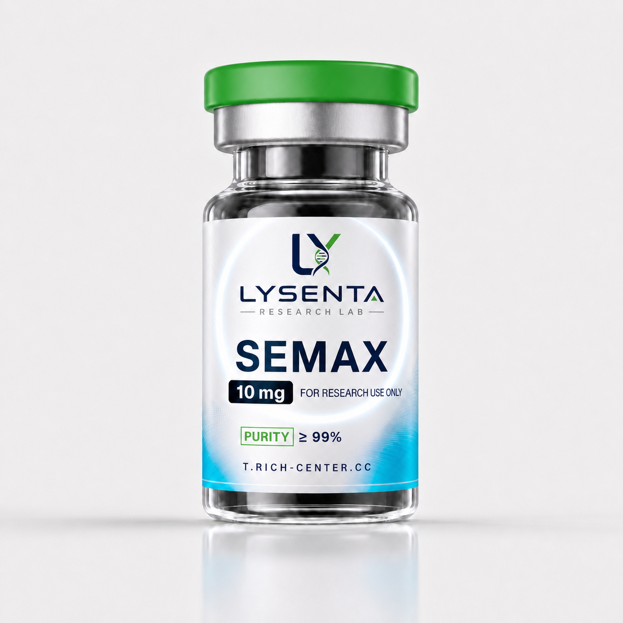 Semax 10 mg nootropic cognitive research peptide vial — LYSENTA