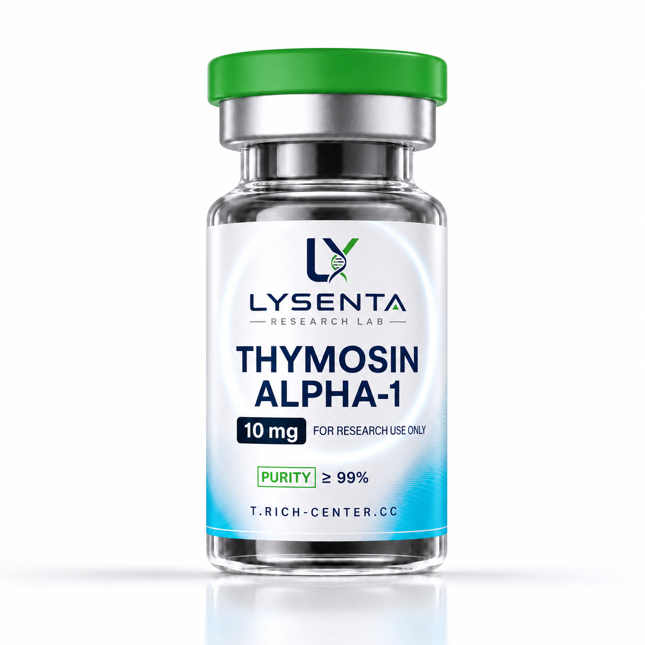 Thymosin Alpha-1 10 mg immunomodulatory research peptide vial — LYSENTA
