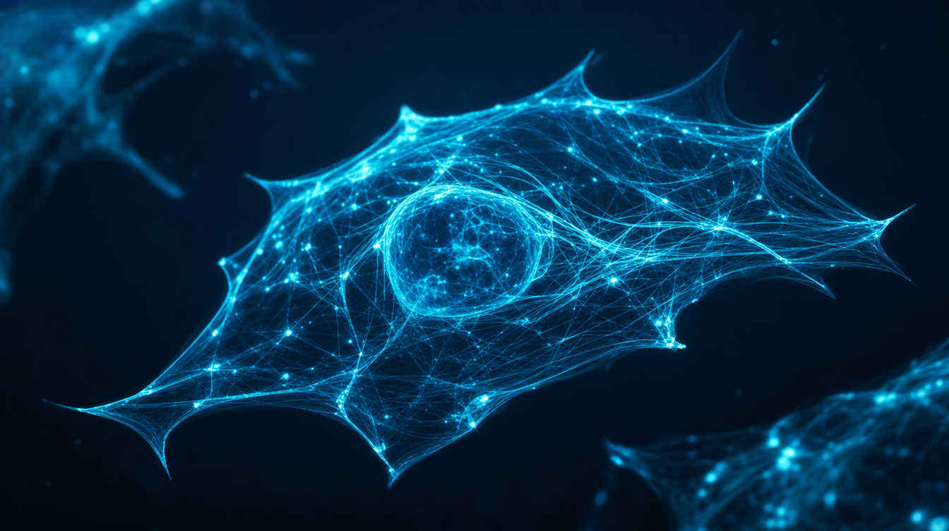 Visualisation of the actin cytoskeleton in a cell — TB-500 (Thymosin Beta-4) study